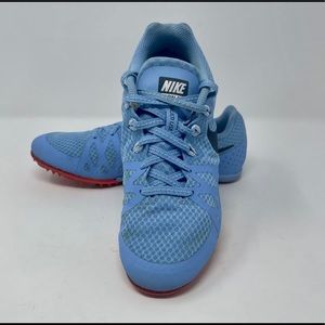 Nike Zoom Rival Baby Blue Track Spikes  Running Shoes  Size 7.5